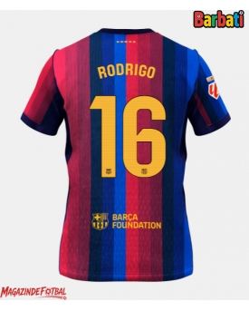 Barcelona Rodri Hernandez #16 Tricou Fotbal Replică 2026-27 Barbati Acasa